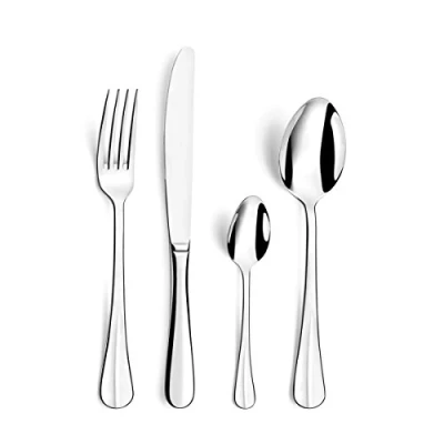 Image de Amefa 371000AF20C40 Baguette 2.5 Couverts de table/coffret 6 personnes Acier Inoxydable/Couvert Monobloc Finition Brillante 13,7 x 7 26,5 cm