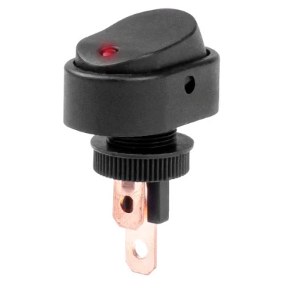 Image de AMiO 03089 Interrupteur 12, 24 30 Rouge