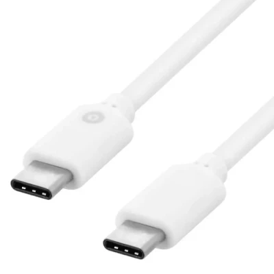 Image de Spring Cable 3A Type C Vers 0.7M Blanc Neuf