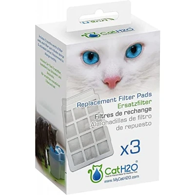 Image de Filtres de rechange H2O Cat et Dog Mousse charbon actif