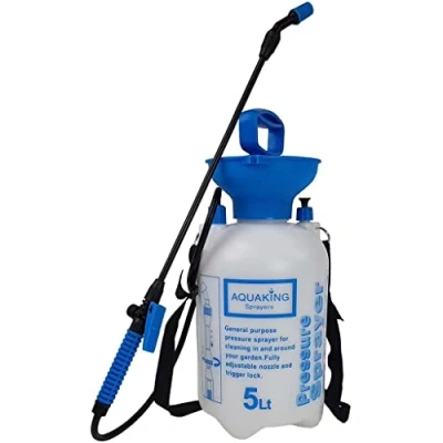 Image de Pulvérisateur Aquaking Pré Pression 5L avec Lance et Cintre, Blanc
