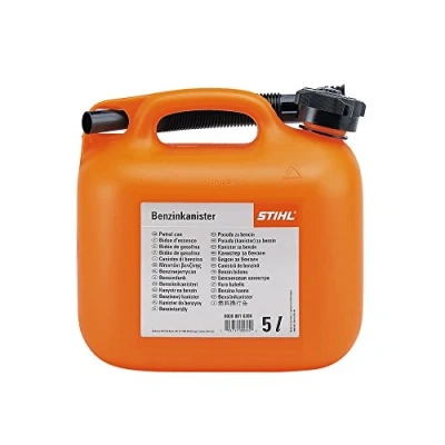 Image de Stihl Bidon à essence 5 l Orange/transparent Compatible avec MotoMix