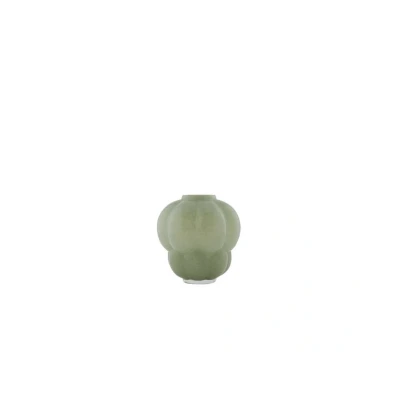 Image de AYTM Vase Uva, verre, vert, Ø 26 cm, hauteur 28 soufflé à la bouche