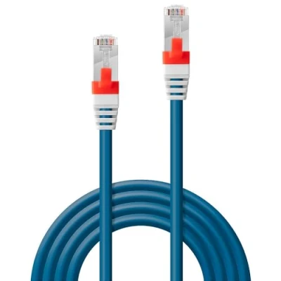 Image de Lindy Cat.6 (A) SSTP / S/FTP PIMF Premium 30.0m câble de réseau Bleu 30 m Neuf