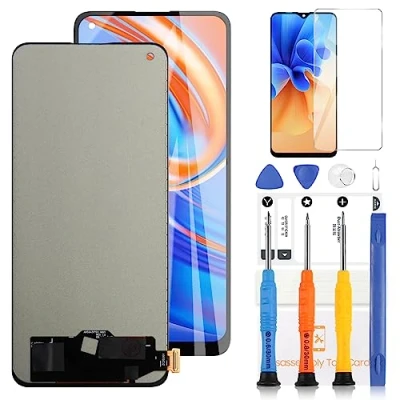 Image de LADYSON Écran LCD pour Oppo Reno 8 Lite 5G CPH2343 Tactile Digitizer Kit de Remplacement avec Outil(Noir 6.43&quot;)