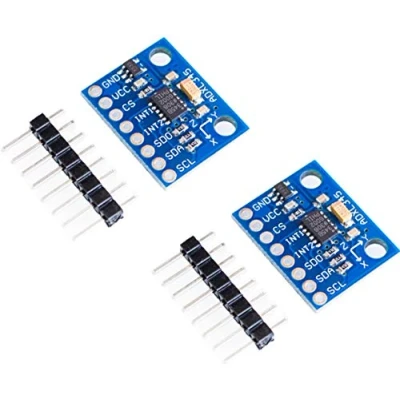 Image de TECNOIOT 2pcs GY 291 ADXL345 3 Axis Digital Gravity Sensor Acceleration Module Tilt