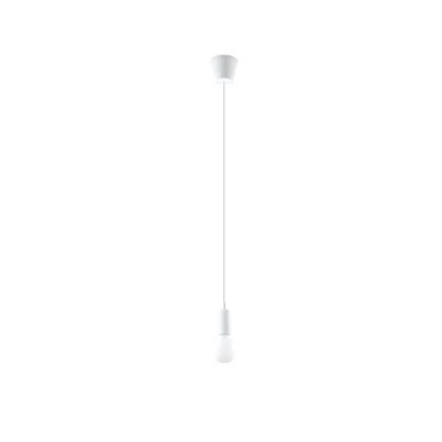 Image de SOLLUX Suspension DIEGO Design Unique sans Abat jour Éclairage Minimaliste LED Ampoule Blanc