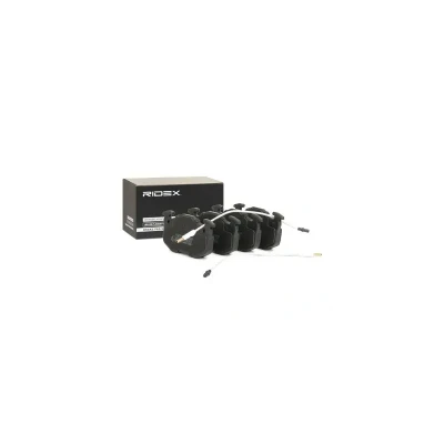 Image de RIDEX 402B0292 Jeu de plaquettes frein Essieu avant contact signal d&#039;usure inclus RENAULT: Super 5 3/5 portes, Rapid, TWINGO 1
