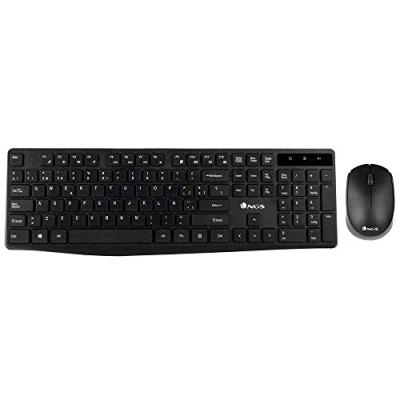Image de NGS ALLUREKIT Kit de Clavier Multimédia et Souris 1200dpi sans Fil 2.4GHz (QWERTY Espagnol)