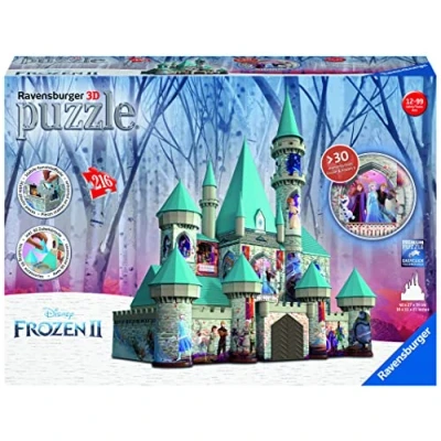 Image de Ravensburger Puzzle 3D Building Château de La Reine des Neiges / Disney 11156