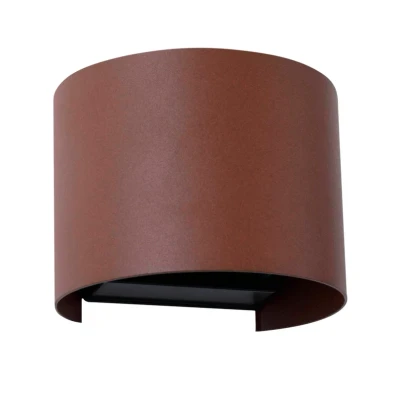 Image de Lindby Smart Applique d&#039;extérieur LED Dara rouille ronde CCT RVB Tuya