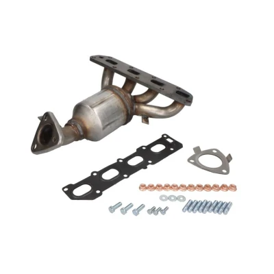 Image de BOSAL 090 157 Catalyseur Euro 4 avec pièces d&#039;assemblage OPEL: Corsa D 3/5 portes, Meriva A, C portes