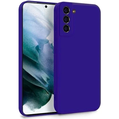 Image de MyGadget Coque pour Samsung Galaxy S21 Plus Case Protection Rigide Anti Choc avec Doublure Microfibre Violette