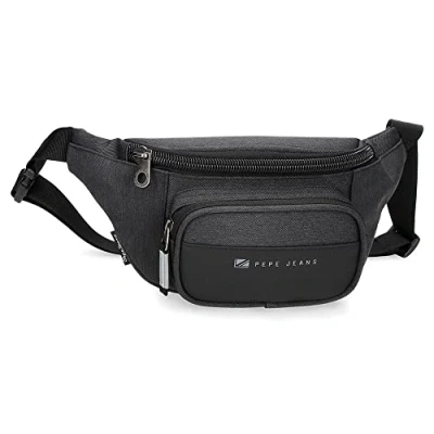 Image de Pepe Jeans Jarvis Sac à Main Noir 25 x 16 1 cm Polyester