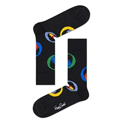 Image de Happy Socks Beatles Sock BEA01 9700, Chaussettes, Multicolore, 41 46 EU
