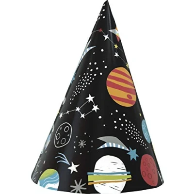 Image de Chapeau de fête Espace extérieur 8 pièces