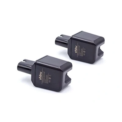 Image de vhbw 2X Batterie Compatible avec Bosch GBM 12 VESP, VES, GSB 12VE, VE Outil électrique (2100 mAh, NiMH, V)