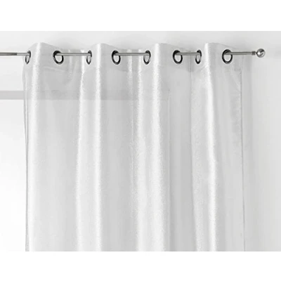 Image de Linder Voilage à Œillets Polyester/Polyamide Or 145 x 240 cm