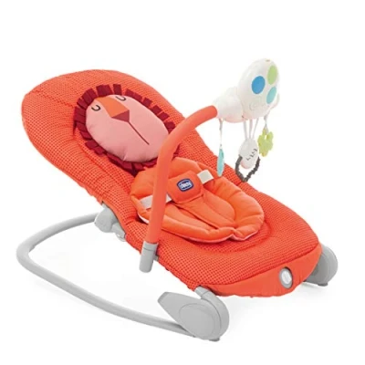 Image de Chicco Balloon Transat Évolutif pour Bébé et Enfant Chaise à Bascule Fauteuil, Dossier Inclinable, Pliage Compact, Jouet Electronique Interactif, Lumières Sons de la Naissance 18 kg