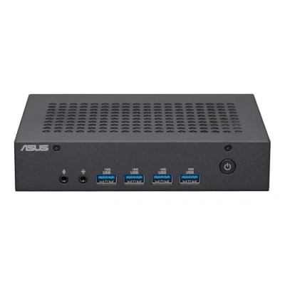 Image de ASUS ExpertCenter PN43 SN100AD Intel® N N100 4 Go DDR4 SDRAM 128 SSD Windows 11 Pro Mini PC Noir Neuf