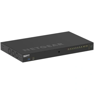Image de Netgear M4250 10G2XF PoE++ Géré L2/L3 Gigabit Ethernet (10/100/1000) Connexion Ethernet, supportant l&#039;alimentation Via ce Port (PoE) 1U Noir