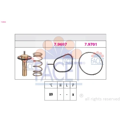 Image de Thermostat d&#039;eau FACET 7.8826