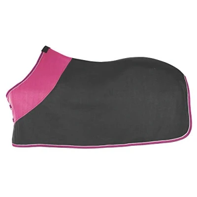 Image de PFIFF 100983 Couverture Polaire pour Cheval Gris/Rose 165 cm