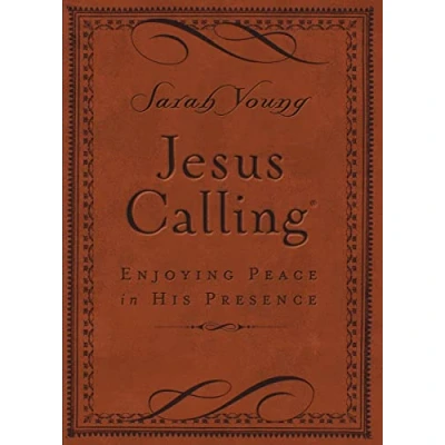 Image de Jesus Calling, Small Brown Leathersoft, with Scripture References: Enjoying Peace in His Presence (A 365 Day Devotional)
