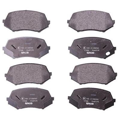 Image de HELLA 8DB 355 005 591 Jeu de plaquettes frein préparé pour indicateur d&#039;usure MITSUBISHI: Canter 7.Generation