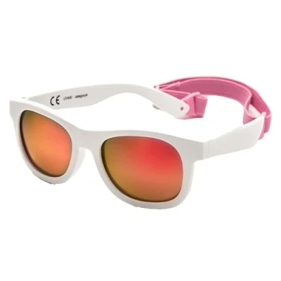 Image de Kiddus Lunettes de Soleil Polarisées bébé, fille, garçon. A partir 8 mois. UV400 Protection 100% UVA et UVB. CAT4. Branches flexibles, résistantes aux chocs. Sans BPA