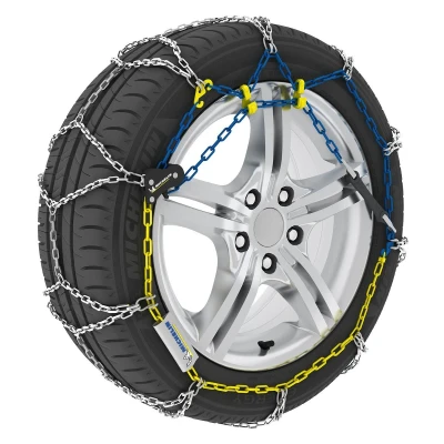 Image de Michelin Extreme Grip 80 008428 Châines à neige avec tendeur de chaîne instructions montage, gants protection, étui Sac