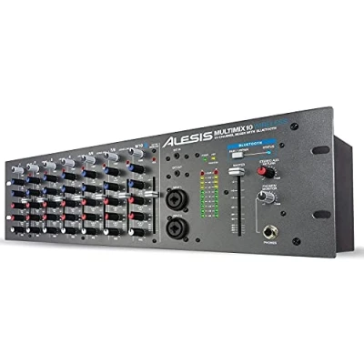 Image de Alesis MultiMix 10 Wireless Mixeur de Studio voies en rack 19&quot; avec Bluetooth