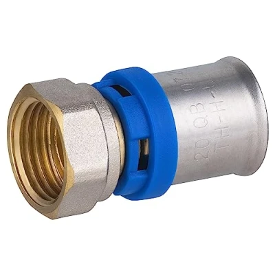 Image de Raccord Multicouche à Sertir Multi profils Ø20 Femelle Tournant 15x21 NOYON &amp; THIEBAULT