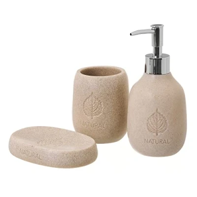 Image de Set salle de bain nature