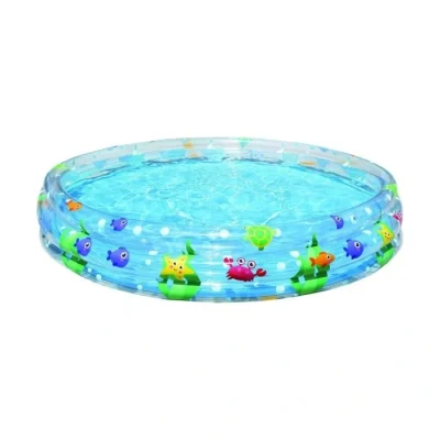 Image de Bestway 51005 Piscine gonflable ronde Deep Dive 3 boudins 183 x 30 cm