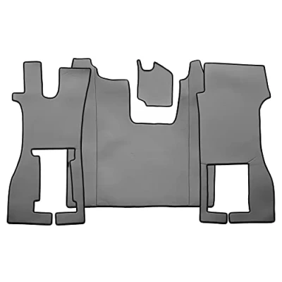 Image de F CORE Tapis de entierement Le Sol Camion compatibilité pour Scania R NEXTGEN 01.17 Conducteir Pliable Gris