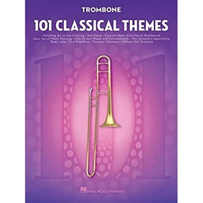 Image de 101 classical themes for trombone