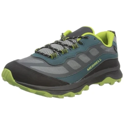 Image de Merrell Moab Speed Low WTRPF Chaussure de randonnée, Deep Green/Black, 29 EU