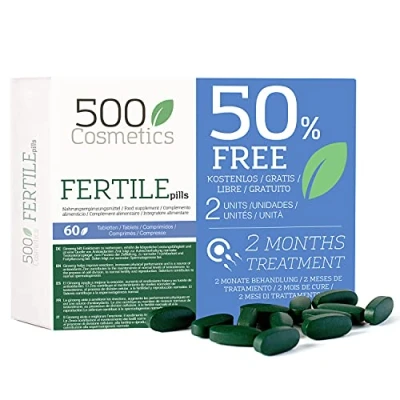 Image de 500Cosmetics Fertile Pills, pilules pour améliorer la quantité et qualité du sperme Unique