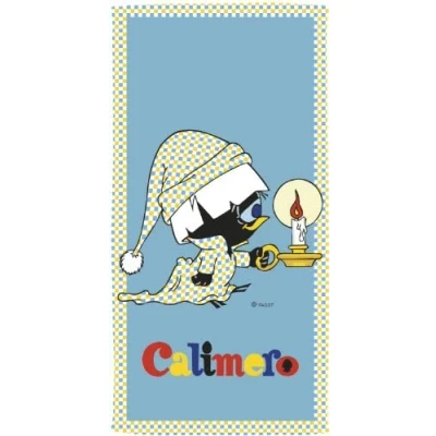Image de Arlis Drap de Plage Calimero ou Serviette Bain 70 X 140 Cm en Coton (Serviette Calimero)