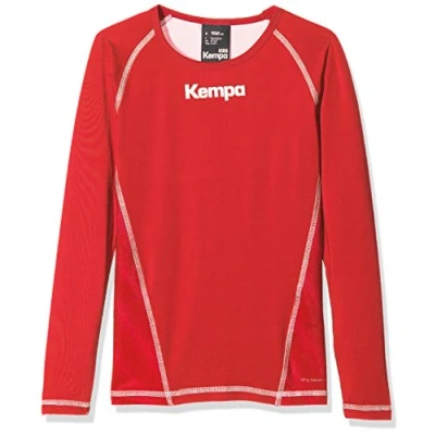 Image de Kempa Attitude Longsleeve Enfant, Rouge, 140
