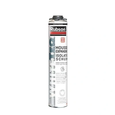 Image de RUBSON WhiteTeq Mousse expansive pour isolation thermique et phonique pistolable format 750 ml coloris blanc