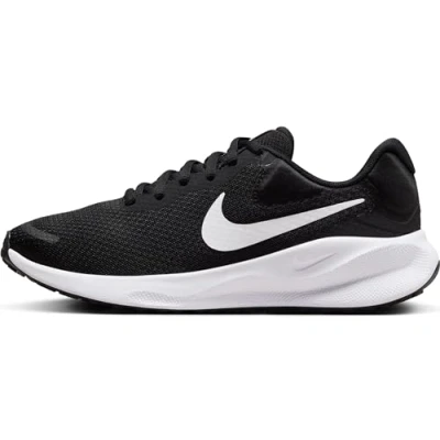 Image de Nike Performance Revolution 7 Chaussures de running neutres, Femme, Taille: 43, Black/white Textile