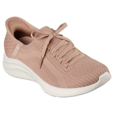 Image de Skechers Femme Mains Libres Ultra Flex 3.0 Brilliant Path Basket, Marron Clair, 39.5 EU