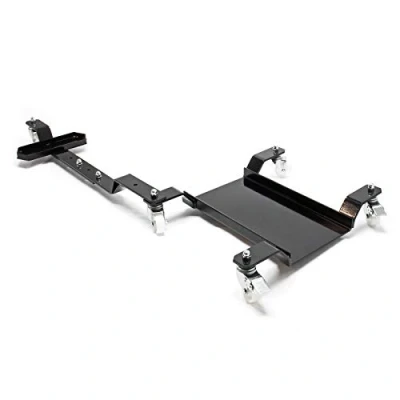 Image de WilTec Aide à la manœuvre pour Moto Chariot Roulant Range Latérale Support de stationnement 360kg Max.
