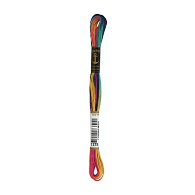 Image de Anchor Sticktwist 4615000 01375 Fil à broder Multicolore 100% coton
