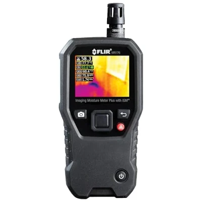 Image de Flir Mr176 Humidimètre d&#039;Imagerie avec Mesure Température/Humidité Relative, Noir