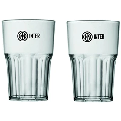Image de Inter Set de verres à cocktail unisexe, transparent, unique