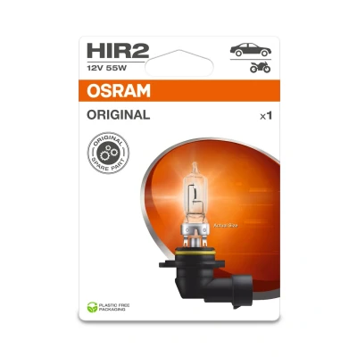 Image de OSRAM ORIGINAL LINE, HIR2, ampoule de phare halogène pour véhicules, Blister unique (1 lampe)