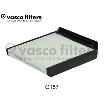 Image de DAVID VASCO O157 Filtre d&#039;habitacle à particules 186 180 28 RENAULT: CLIO 3, 2, TWINGO DACIA: Duster SUV, Sandero I, Logan I MCV